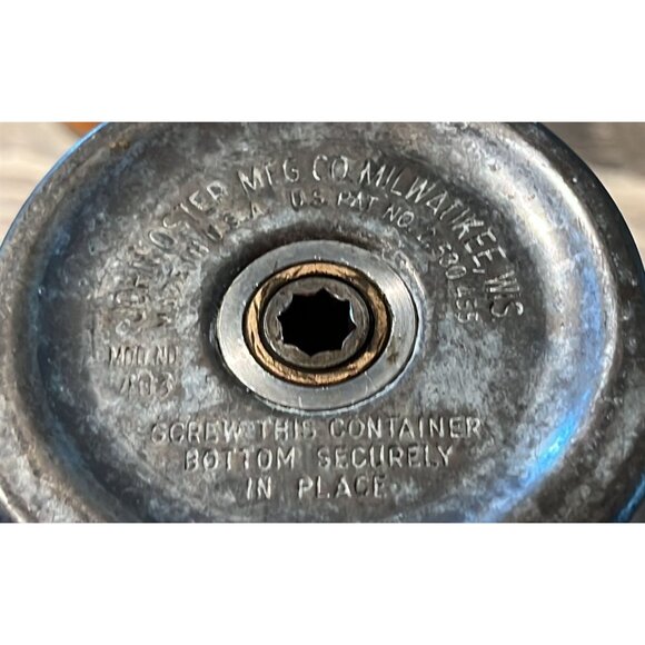 Vintage Osterizer Deluxe Blender With Copper Base & Glass Pitcher 5 cup Tested - Picture 9 of 12